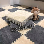 Soft Plush Crawling Interlocking Foam Playmat