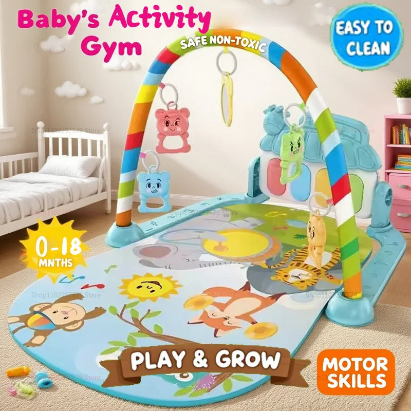 Baby Activity Gym Music Play Mats