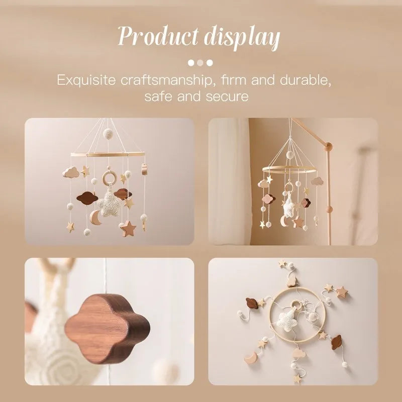Wooden Baby Hanging Toys