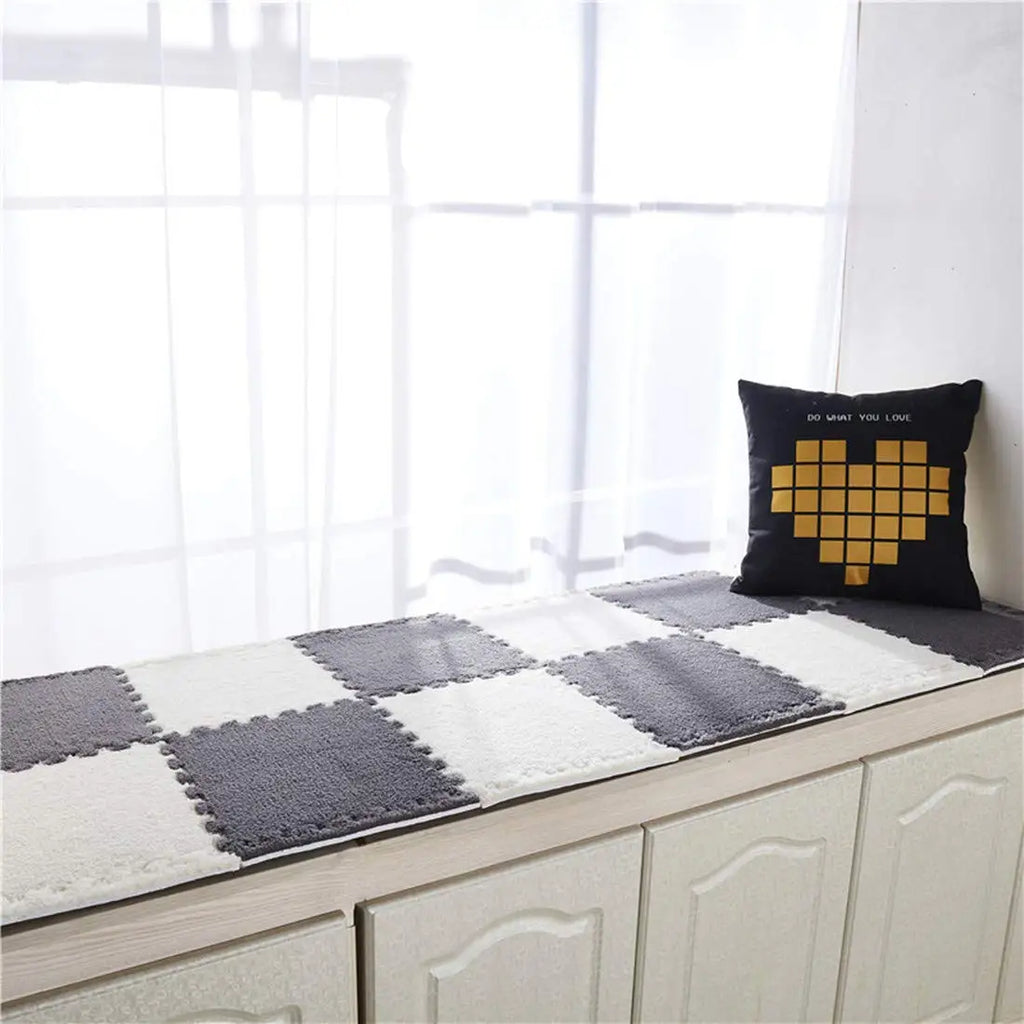 Soft Plush Crawling Interlocking Foam Playmat