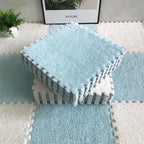 Soft Plush Crawling Interlocking Foam Playmat