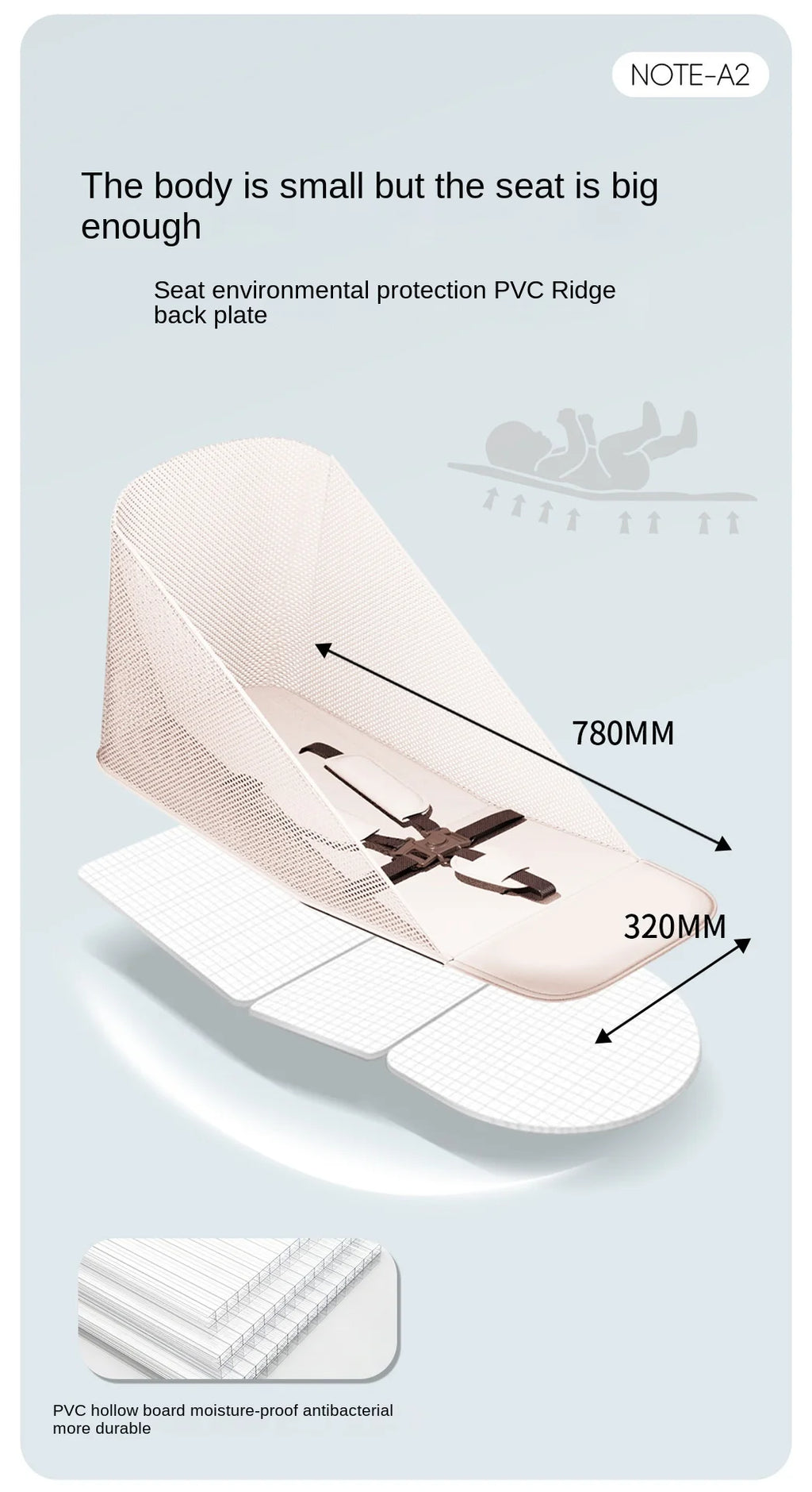 Ultra-lightweight Baby Stroller Simple Folding Shock-absorbing Wheels