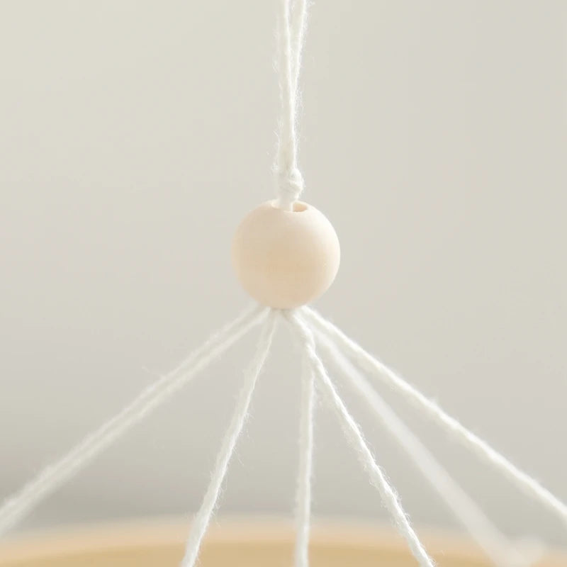 Wooden Soothing Hanging Bed Bell