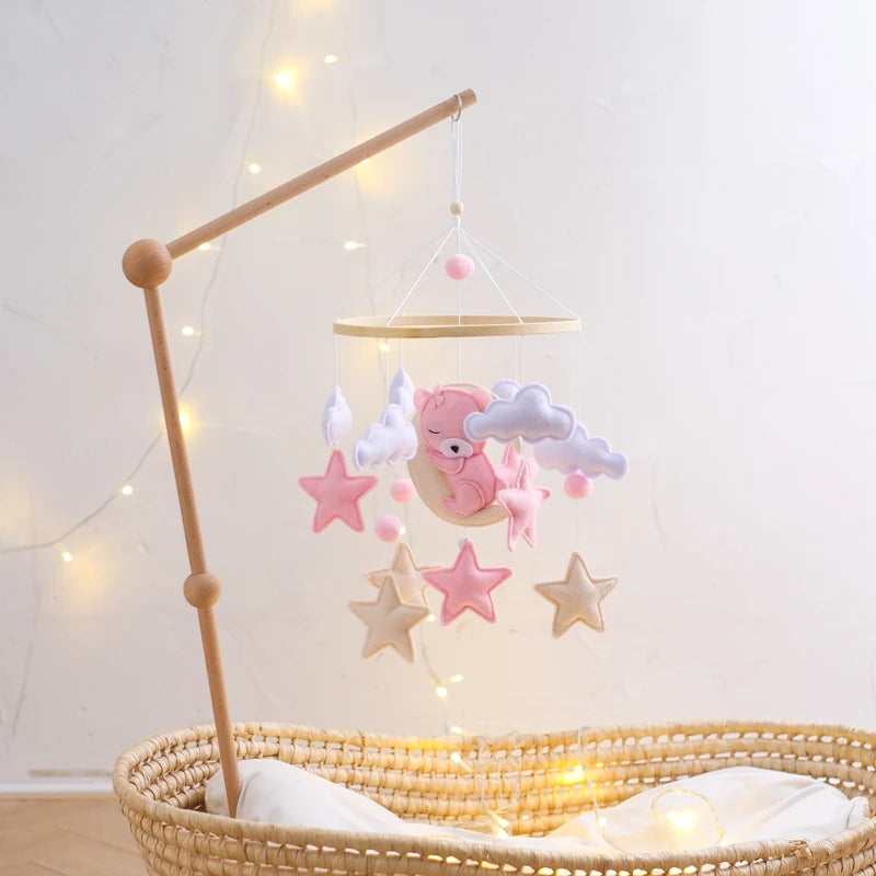 Wooden Soothing Hanging Bed Bell
