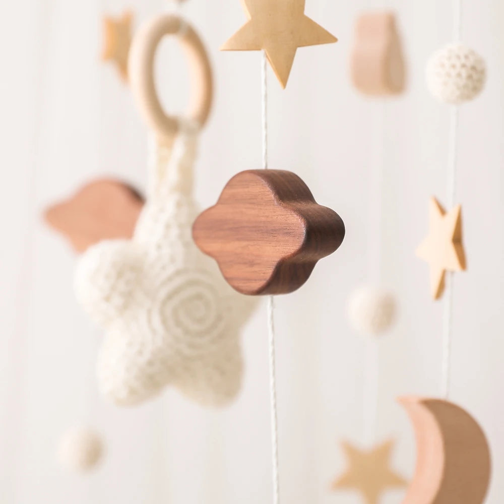 Wooden Baby Hanging Toys