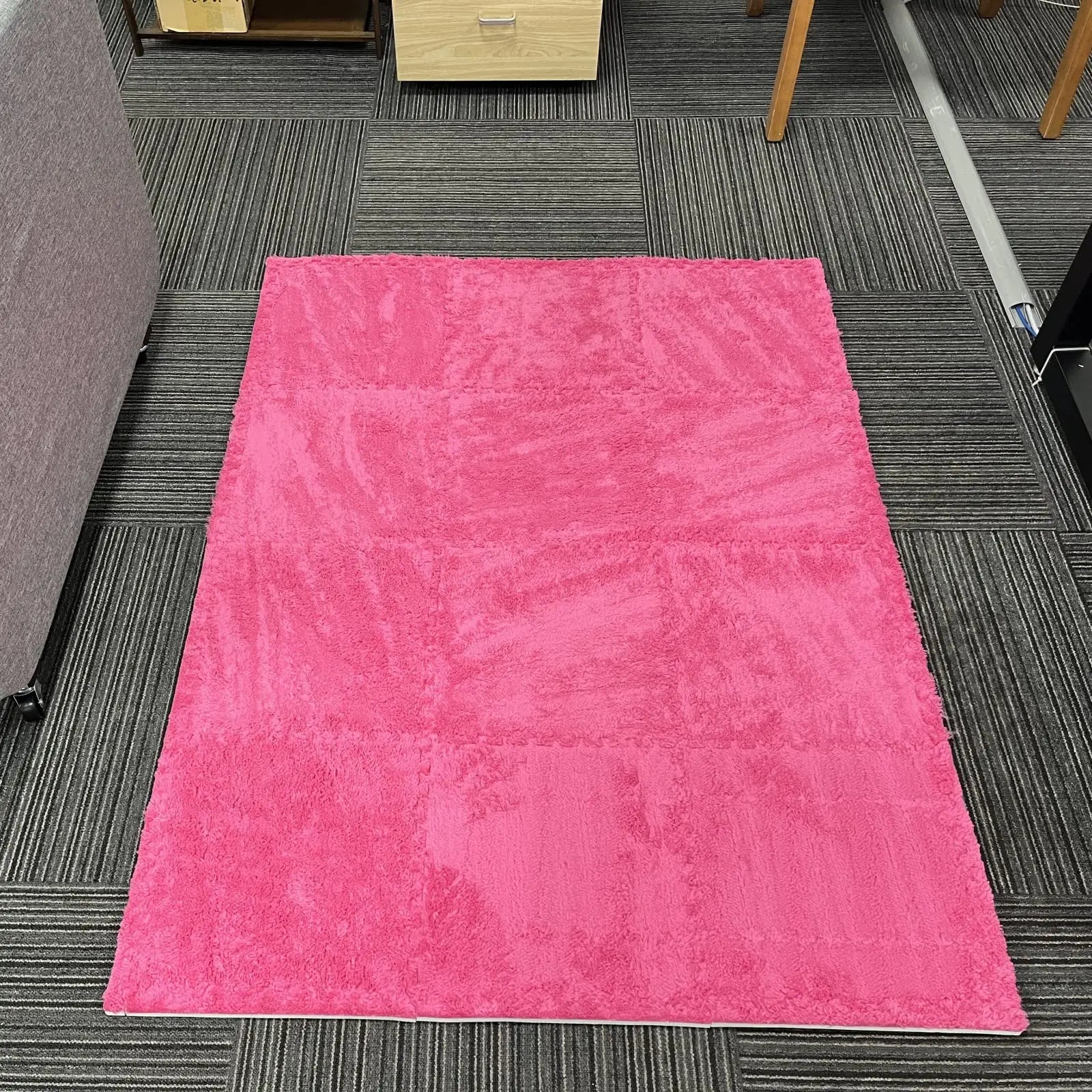 Soft Plush Crawling Interlocking Foam Playmat