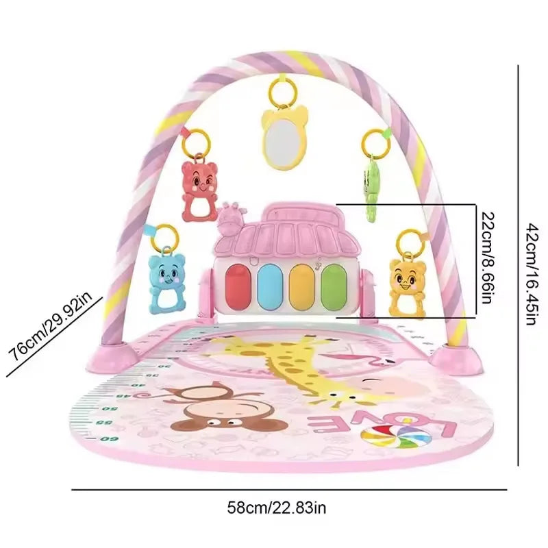 Baby Activity Gym Music Play Mats
