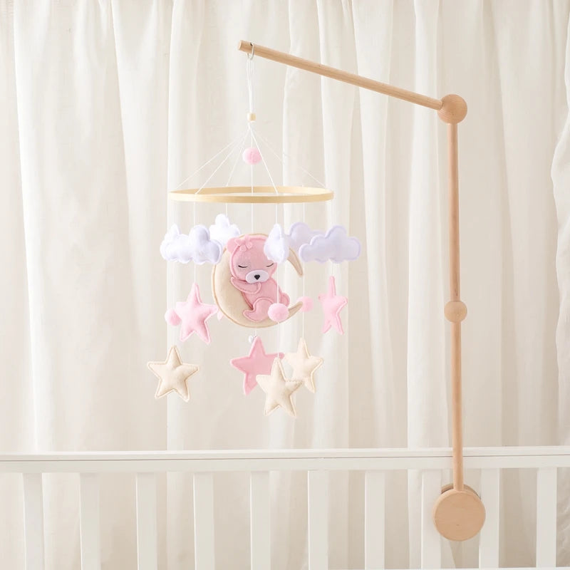 Wooden Soothing Hanging Bed Bell