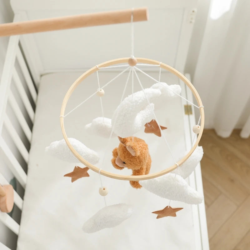 Wooden Soothing Hanging Bed Bell
