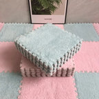 Soft Plush Crawling Interlocking Foam Playmat