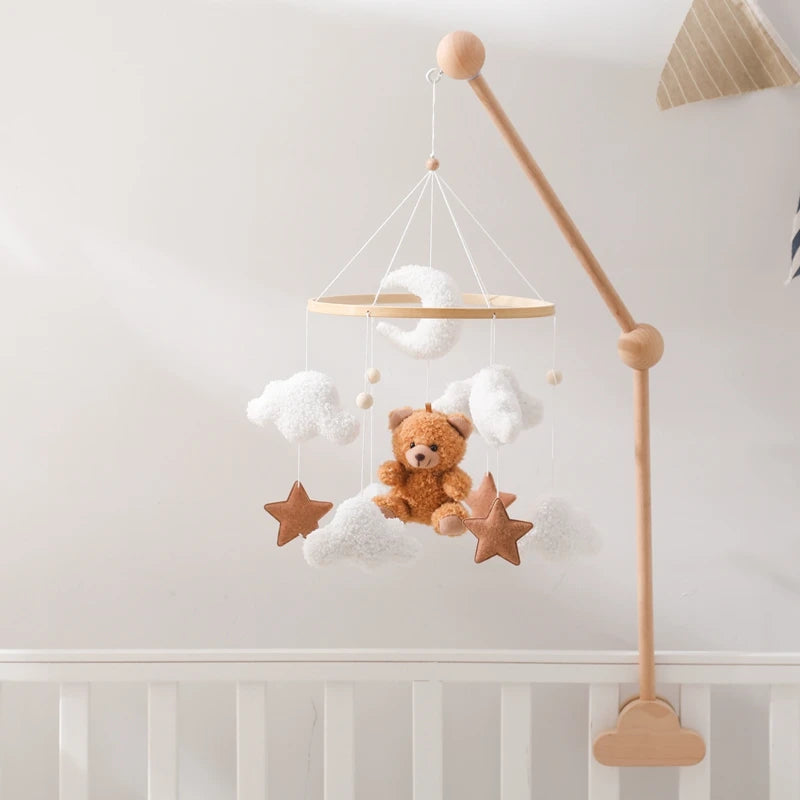 Wooden Soothing Hanging Bed Bell