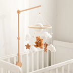 Wooden Soothing Hanging Bed Bell