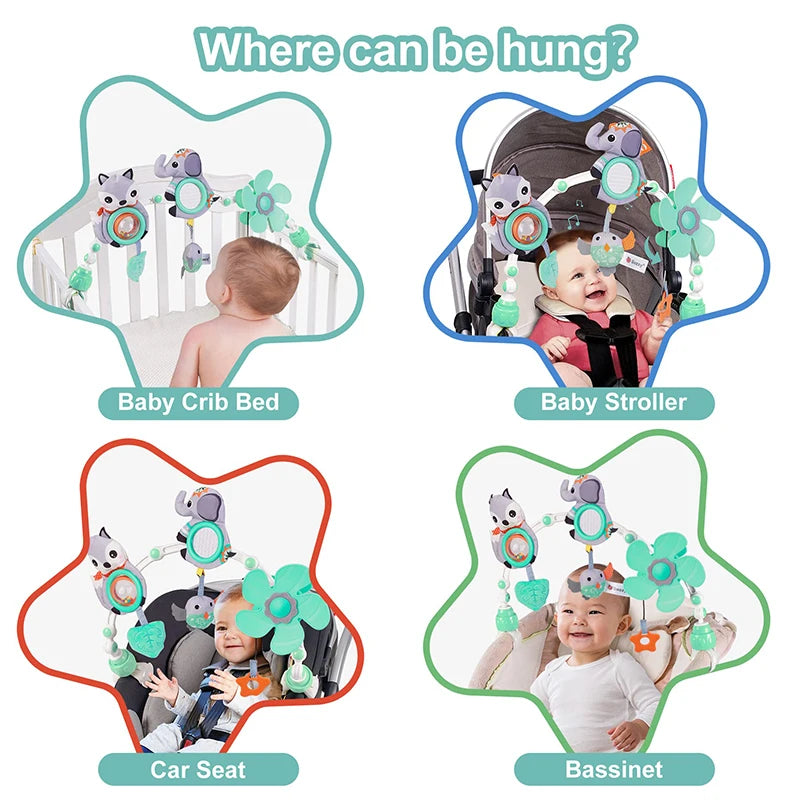 Musical Stroller Hanging Toy