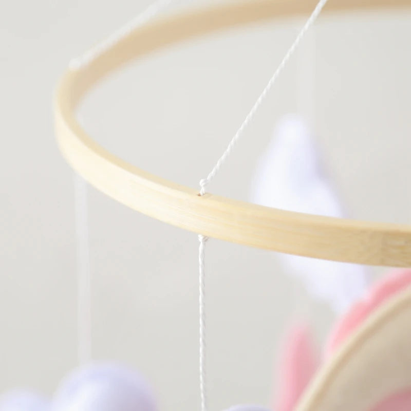 Wooden Soothing Hanging Bed Bell