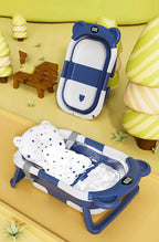 Folding Baby Bathtub with Temperature Sensor