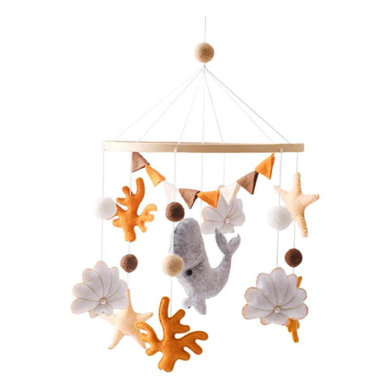 Wooden Soothing Hanging Bed Bell