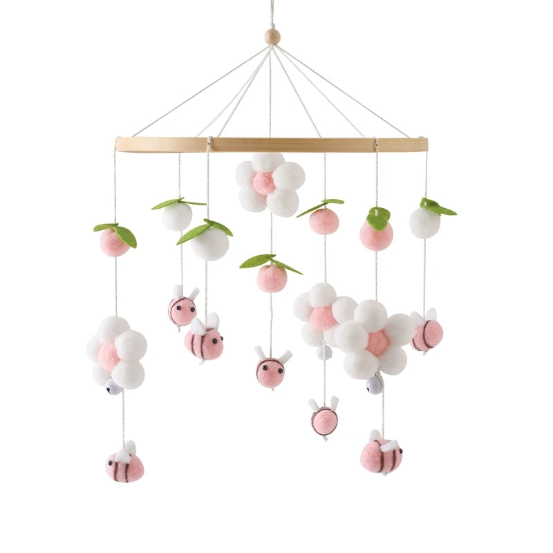 Wooden Soothing Hanging Bed Bell