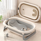 Digital Temperature-Sensing Folding Baby Bathtub