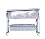 Multifunctional Baby Crib: Foldable and Adjustable