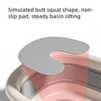Digital Temperature-Sensing Folding Baby Bathtub