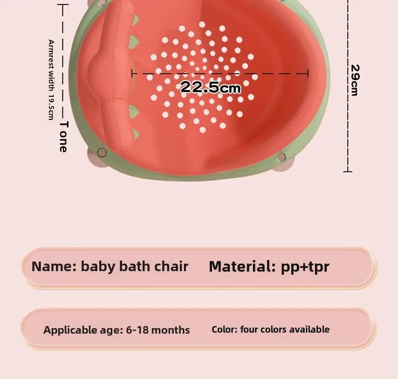 Portable Shower Chair and Body Support for Newborns and Toddlers