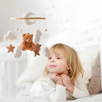 Wooden Soothing Hanging Bed Bell