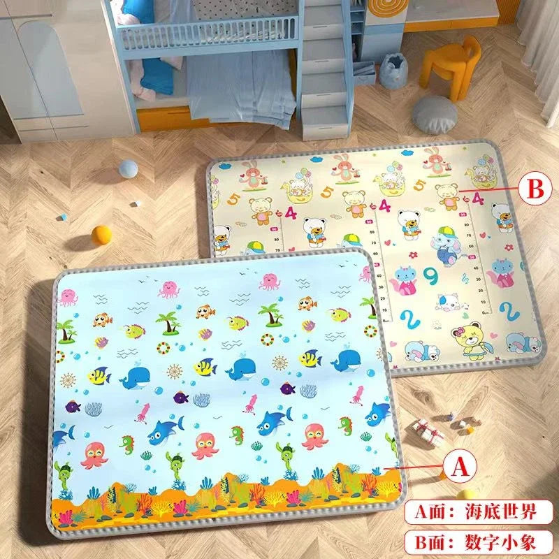 Reversible and Padded Baby Play Mat