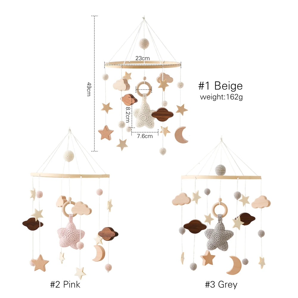 Wooden Baby Hanging Toys