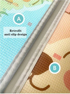 Reversible and Padded Baby Play Mat