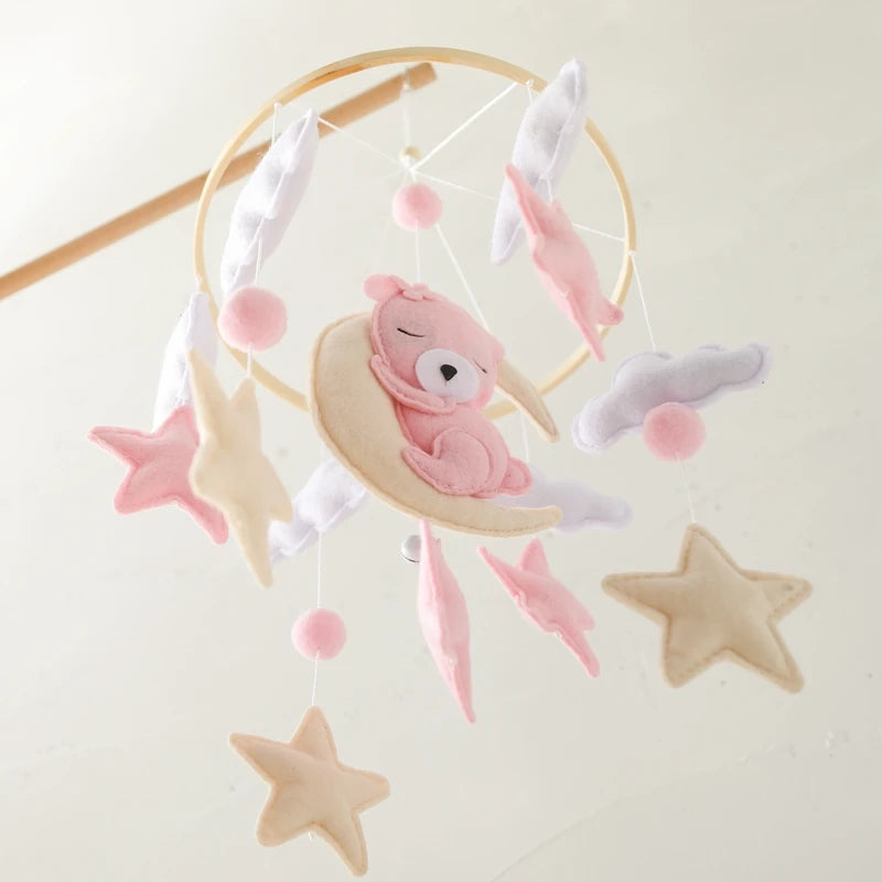 Wooden Soothing Hanging Bed Bell