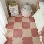 Soft Plush Crawling Interlocking Foam Playmat