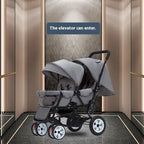 Twin strollers foldable carriage