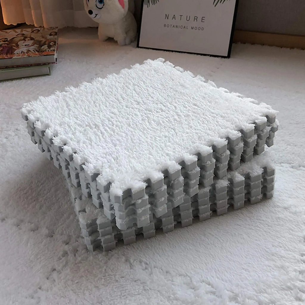 Soft Plush Crawling Interlocking Foam Playmat
