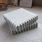 Soft Plush Crawling Interlocking Foam Playmat