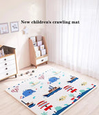 Reversible and Padded Baby Play Mat
