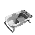 Folding Baby Bathtub with Temperature Sensor