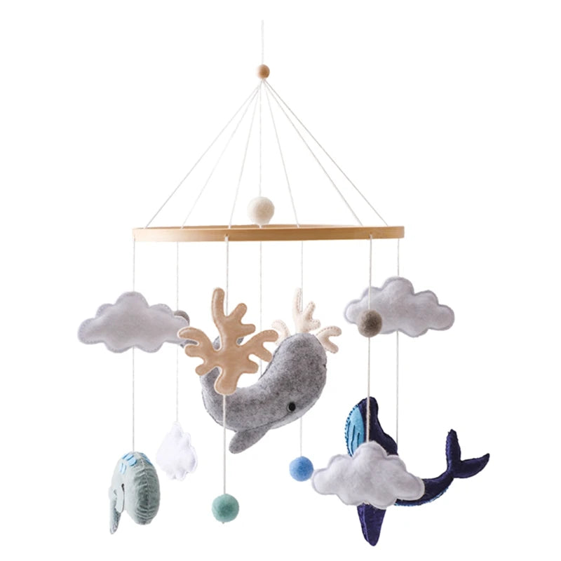 Wooden Soothing Hanging Bed Bell