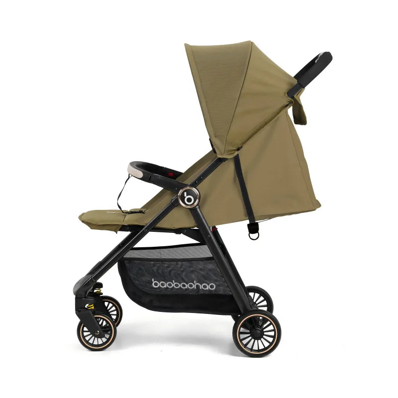 Ultra-lightweight Baby Stroller Simple Folding Shock-absorbing Wheels