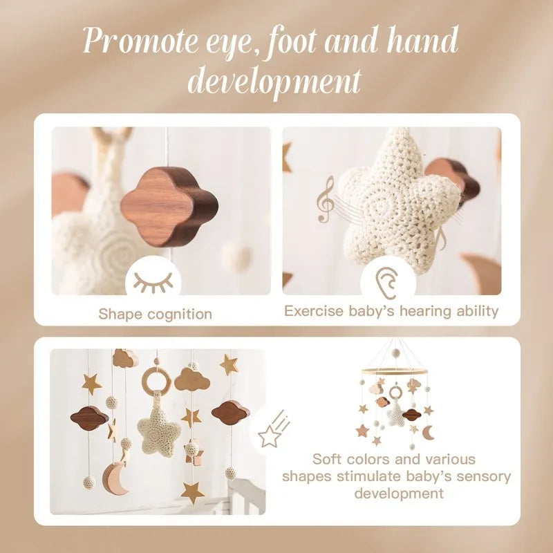 Wooden Baby Hanging Toys
