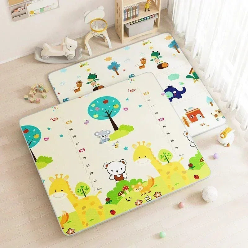 Reversible and Padded Baby Play Mat