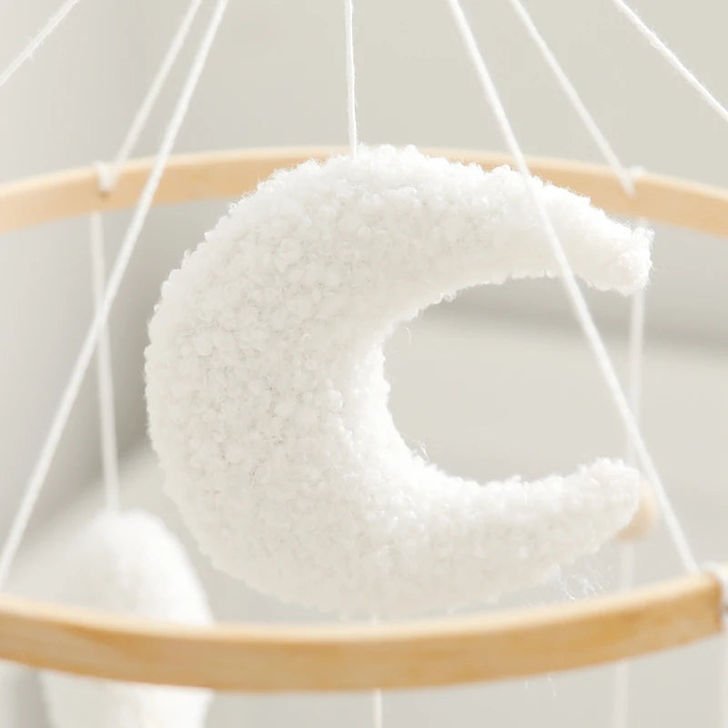 Wooden Soothing Hanging Bed Bell