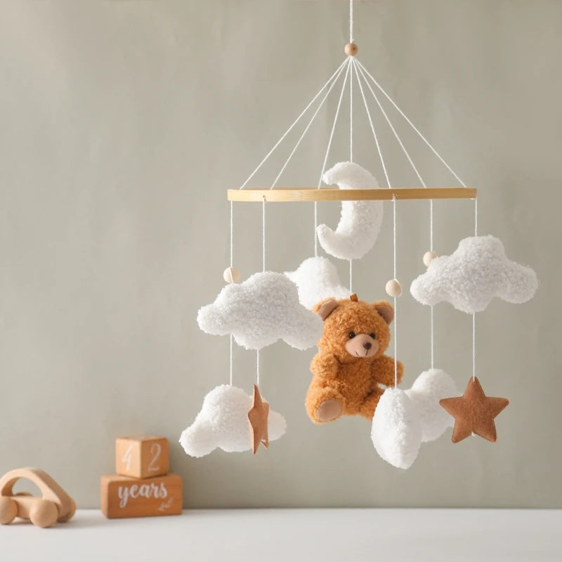 Wooden Soothing Hanging Bed Bell