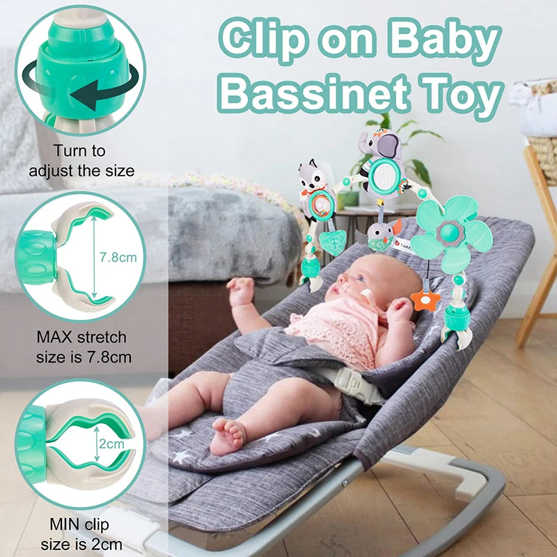 Musical Stroller Hanging Toy