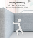 Baby Bed Rail Safe, Compact, and Easy-to-Install