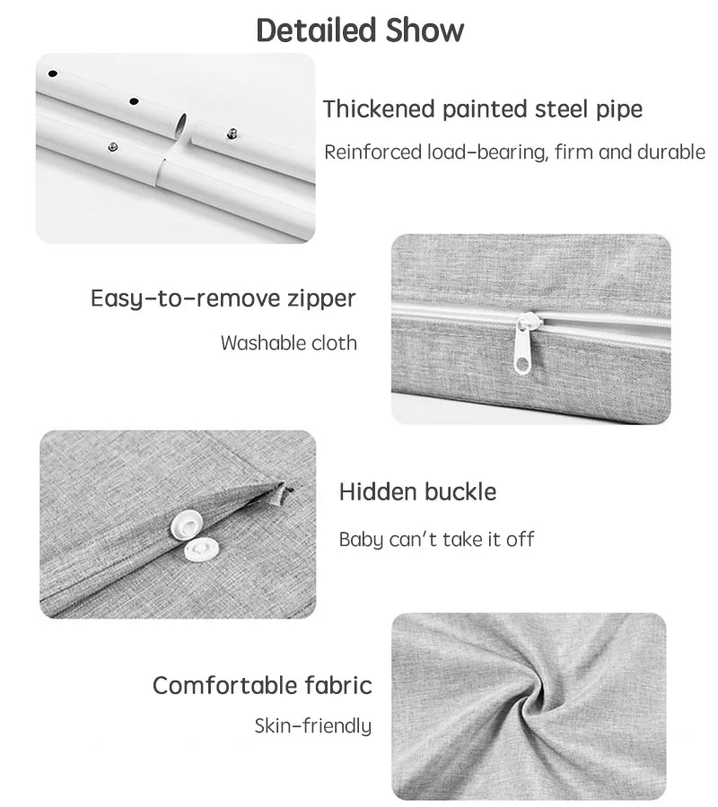 Baby Bed Rail Safe, Compact, and Easy-to-Install