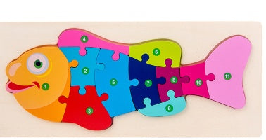 Children's Cartoon Animal Puzzle