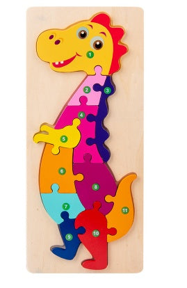 Children's Cartoon Animal Puzzle