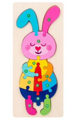 Children's Cartoon Animal Puzzle