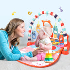 Baby Activity Gym with Pedal Piano, Lights & Music