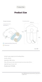 "Angel of Love" Adjustable Newborn & Infant Soothing Sleep Pillow